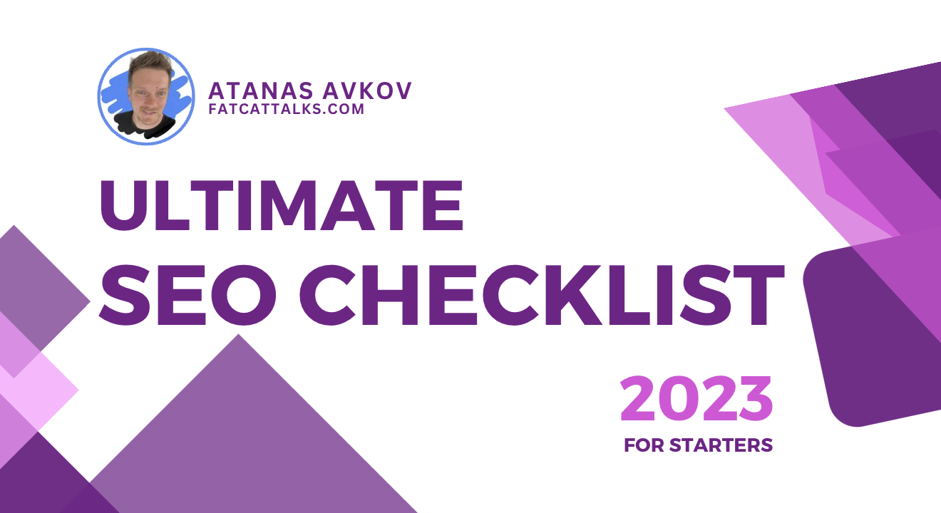 Ultimate SEO Checklist 2023 for starters